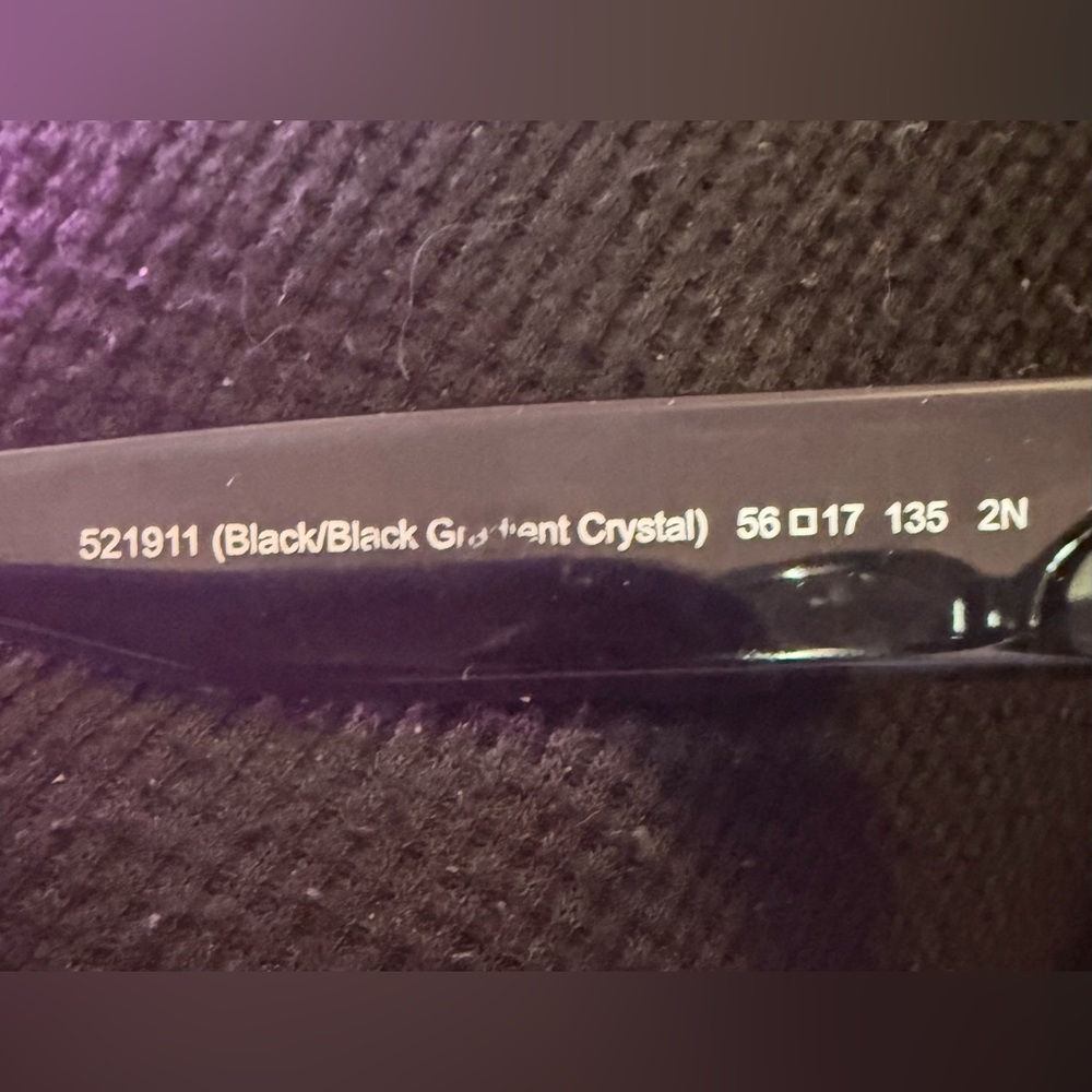 Coach Black Patterned Sunglasses - image 12